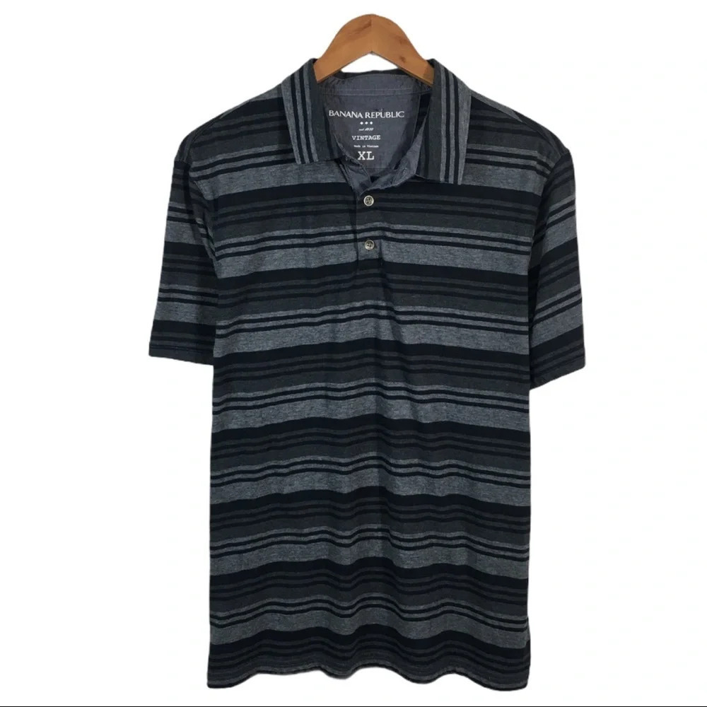 PO449 Banana Republic Vintage Polo Shirt XL